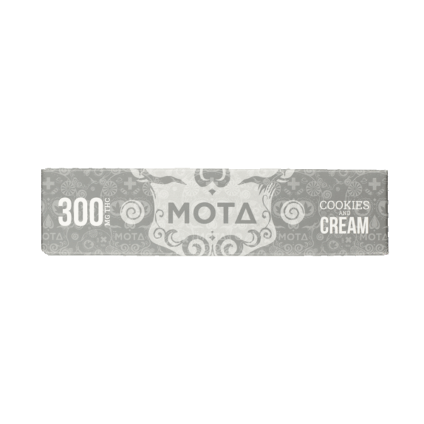 MOTA Edibles – Cookies and Cream Bar – 300mg | Speed Greens Canada