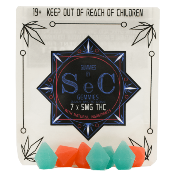 SEC – Gemmies – 35mg THC | Speed Greens Canada