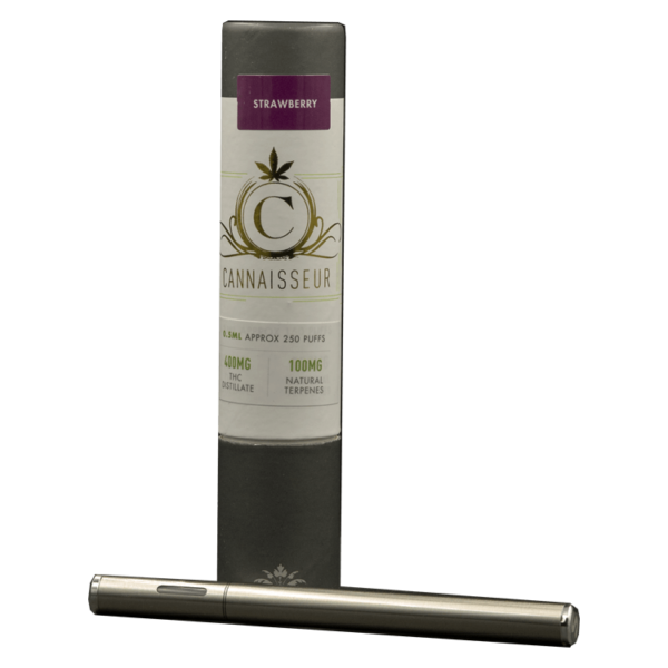 Cannaisseur – Disposable THC Distillate Pen – Strawberry 0.3ml | Speed Greens Canada