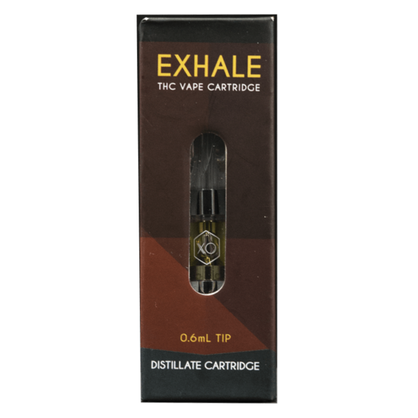 XO Exhale – THC Distillate Refill Cartridge – Banana Kush 0.6ml | Speed Greens Canada