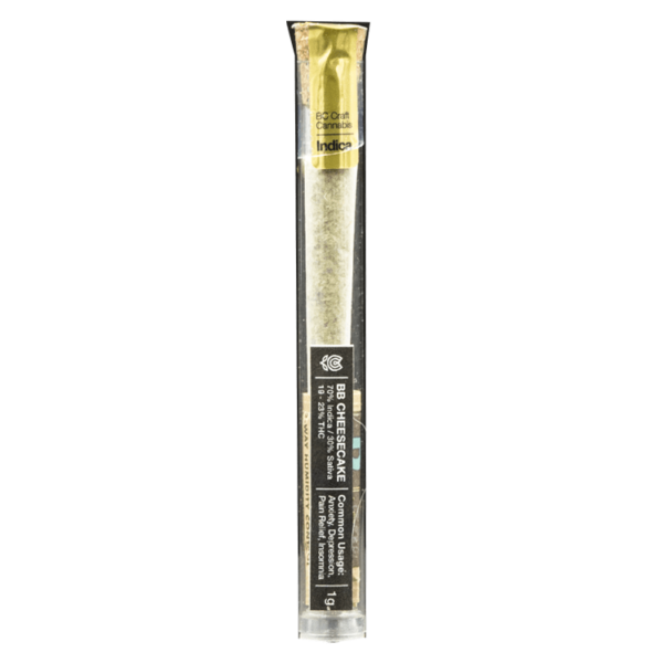 Flowerpwr – Pre-Roll – BB Cheesecake – 1g | Speed Greens Canada