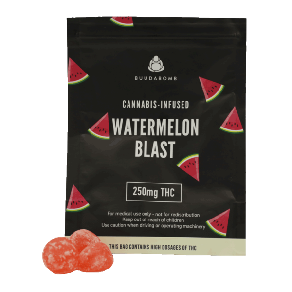 Buudabomb – Watermelon Blast – 250mg | Speed Greens Canada