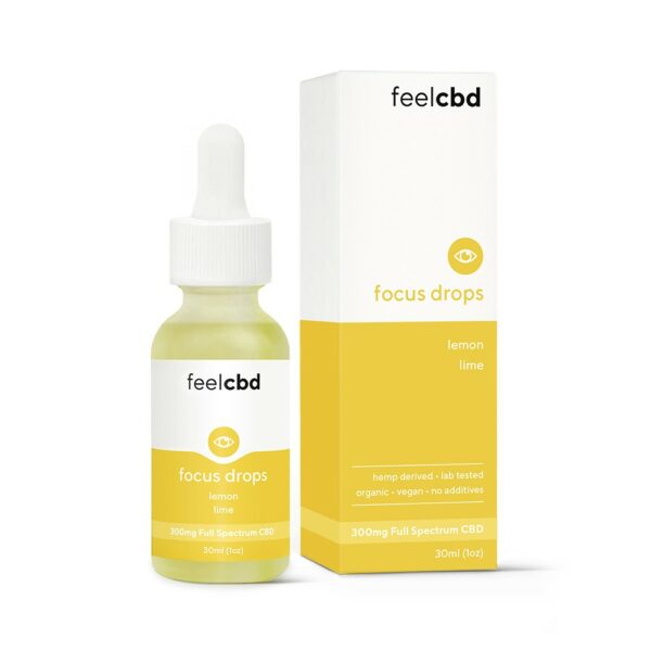 FeelCBD – Focus Drops – CBD Tincture 300mg | Speed Greens Canada