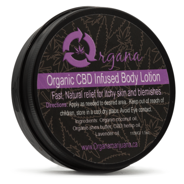 Organa – Organic CBD Infused Body Lotion | Speed Greens Canada