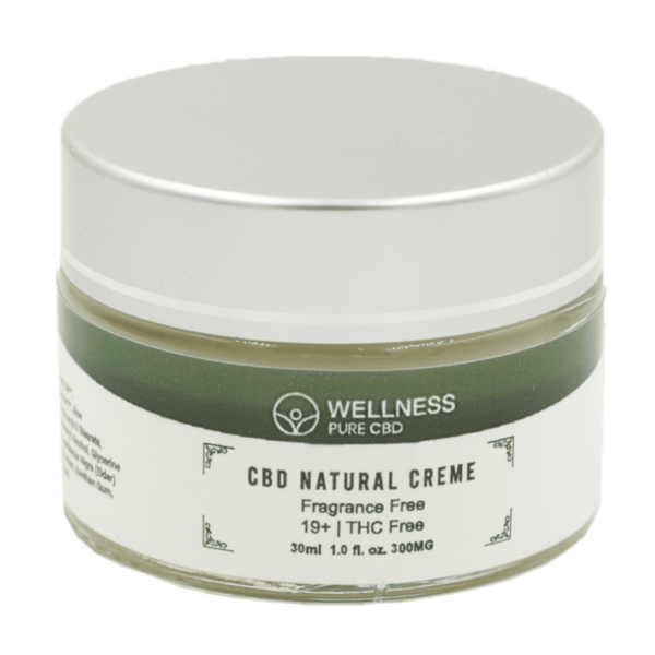 Wellness Pure CBD – Natural Creme – 500mg | Speed Greens Canada