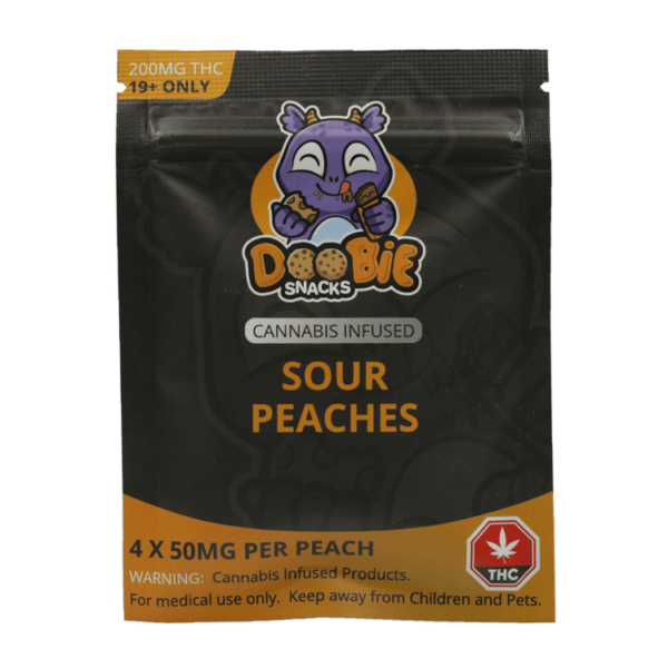 Doobie Snacks – CBD Sour Gummy Bears – 150mg CBD | Speed Greens Canada