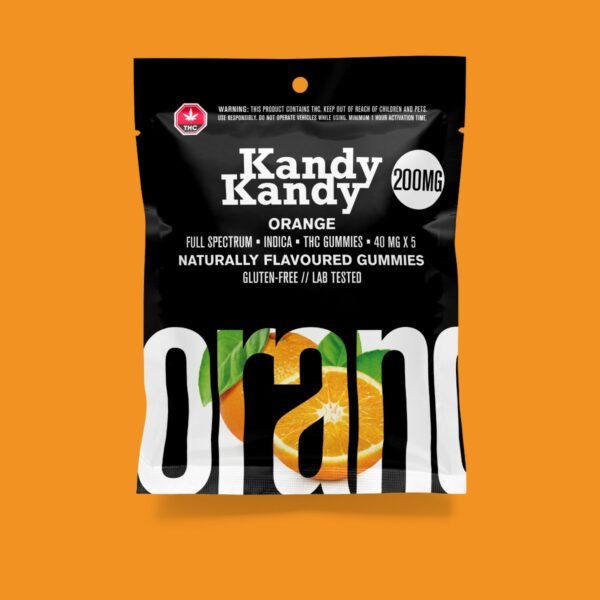 Kandy Kandy – Orange Gummies | Speed Greens Canada