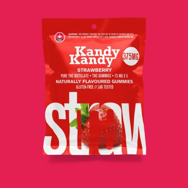 Kandy Kandy – Strawberry Gummies | Speed Greens Canada