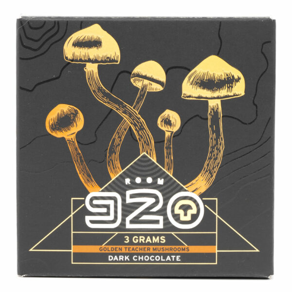 Room 920 – Mushroom Chocolate Bar – Dark Chocolate – 3 Grams | Speed Greens Canada