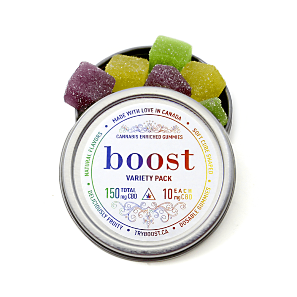 Boost – CBD Variety Pack Gummies – 150mg | Speed Greens Canada