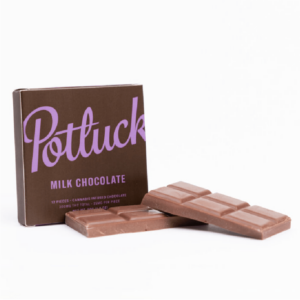 Potluck – Infused Chocolate – Milk Chocolate – 300mg THC | Speed Greens Canada