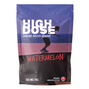 High Dose – cannabis Infused Gummies – Watermelon – 500mg/1000mg | Speed Greens Canada